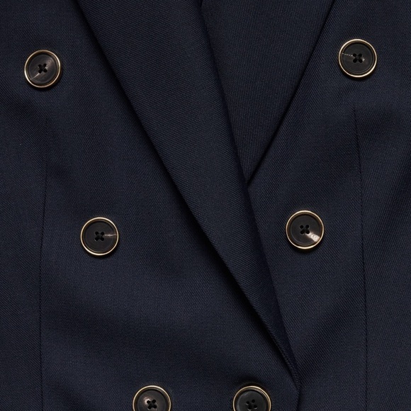 NWT! Banana Republic Black Captain’s Blazer - Multiple Sizes 💫 - Picture 5 of 14